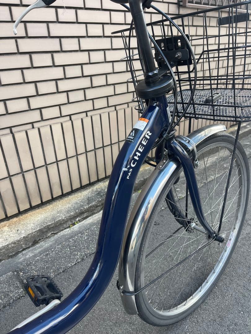 8.7ahヤマハパスcheer電動アシスト自転車26インチ