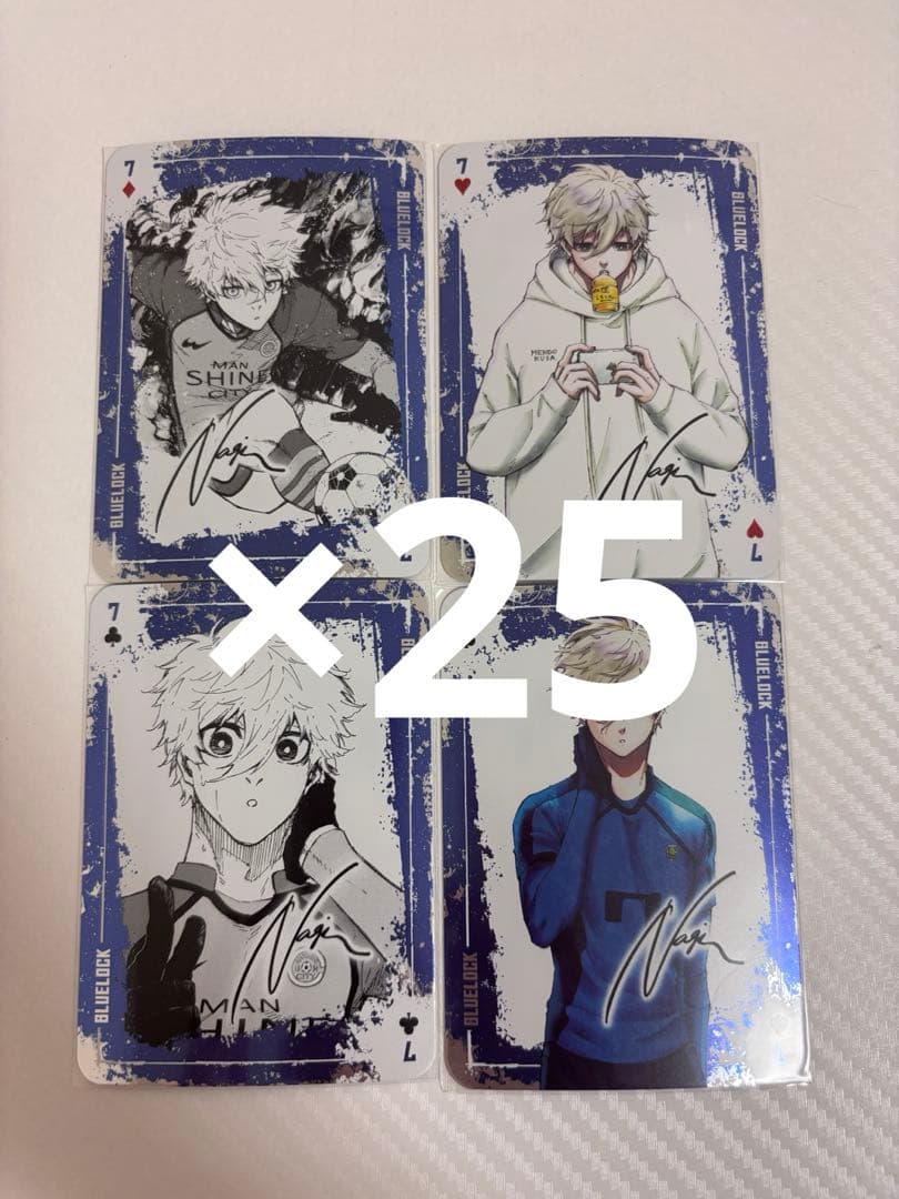 ブルーロック 31巻 特装版 トランプ 凪 誠士郎 100枚 まとめ売り