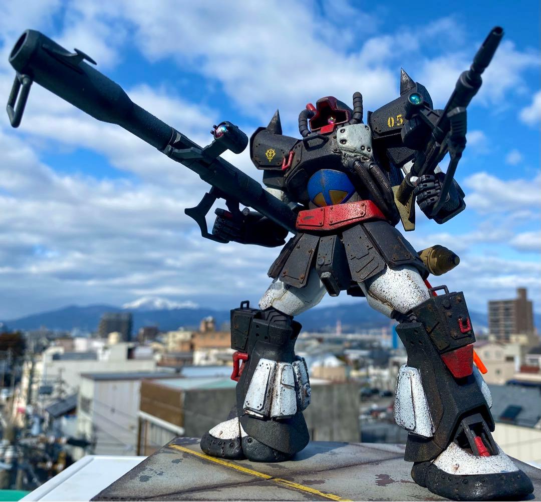 mg 1/100 MS-07C-5 グフ試作実験機　ガンプラ　完成品