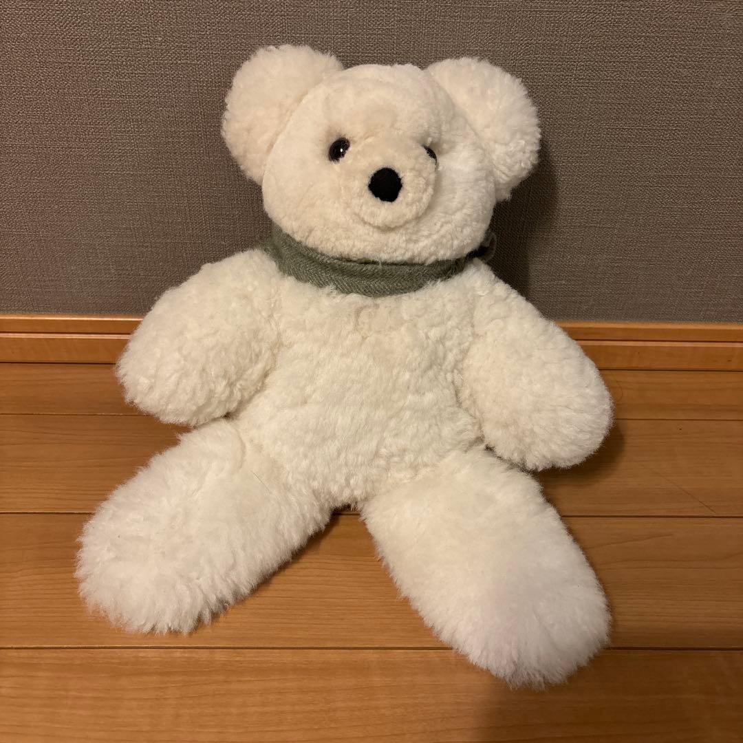 アルパカ　デディベア　ホワイト