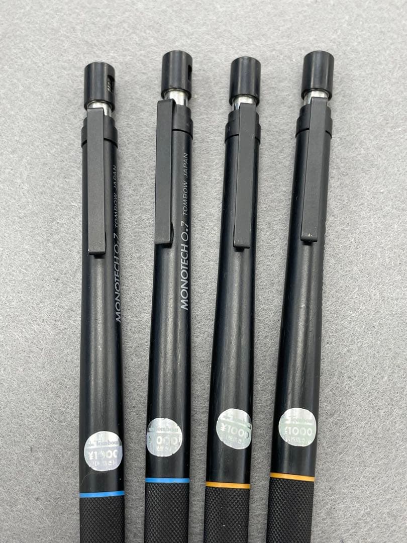 トンボ　モノテック、ぺんてる グラフ1000 シャープペン 計９本（内３本不良）