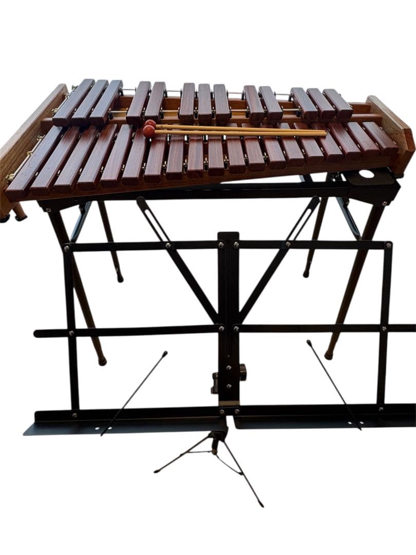 KOROGI シロフォン 木製 ブラウン 譜面台付き