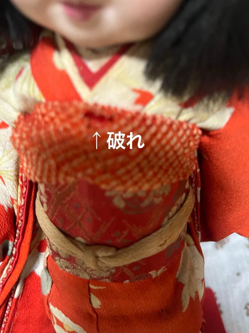 自由人形　市松人形