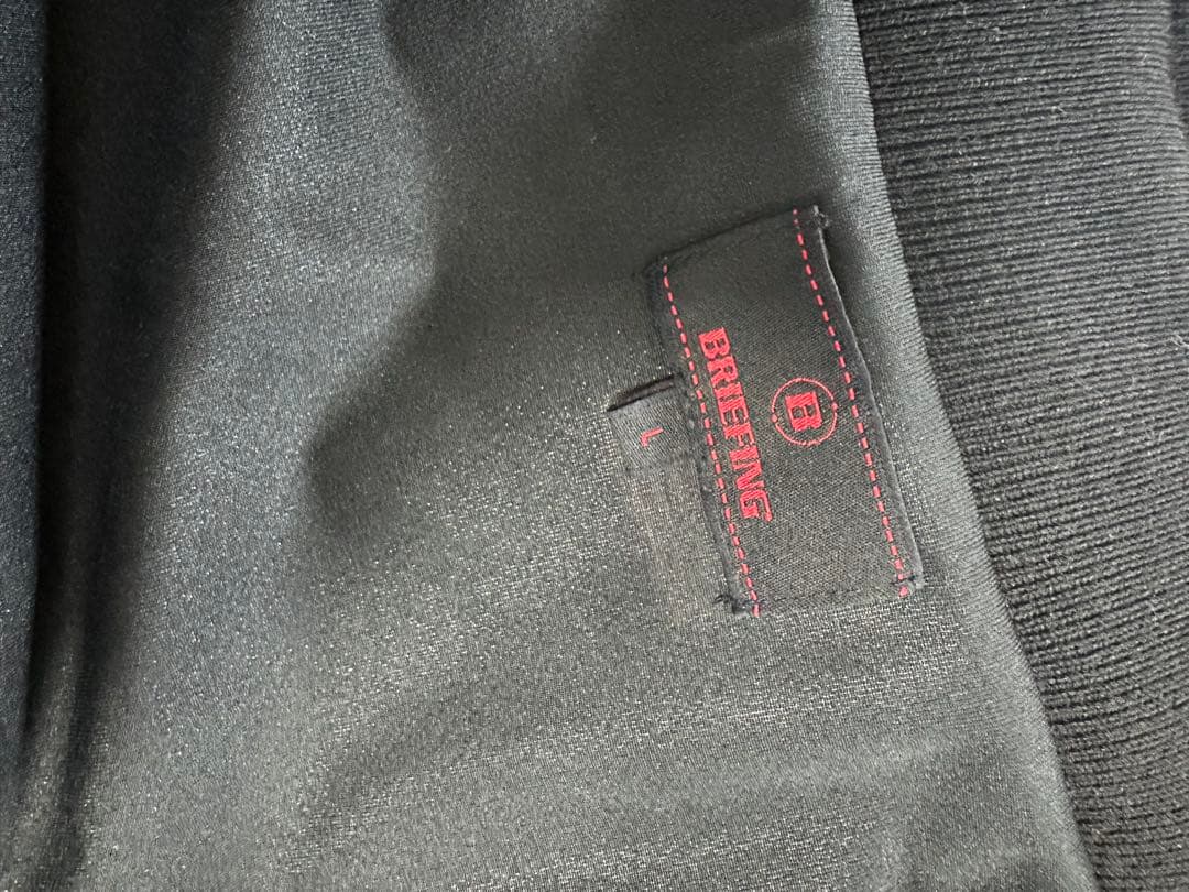 BRIEFING キルティングジャケット ブラック