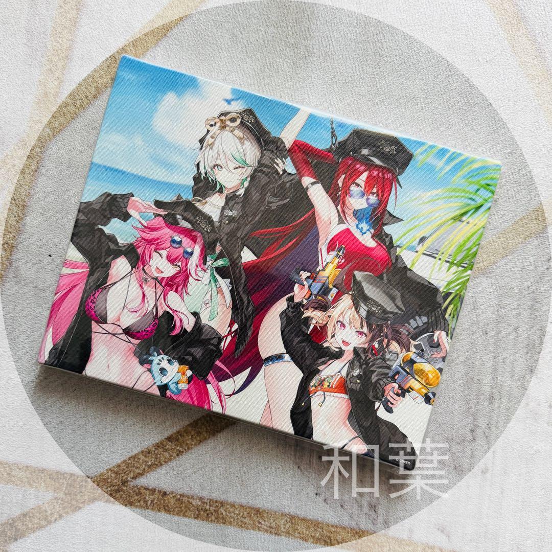 ホロライブ ホロナツ 渋谷TSUTAYA キャンバスボード Justice