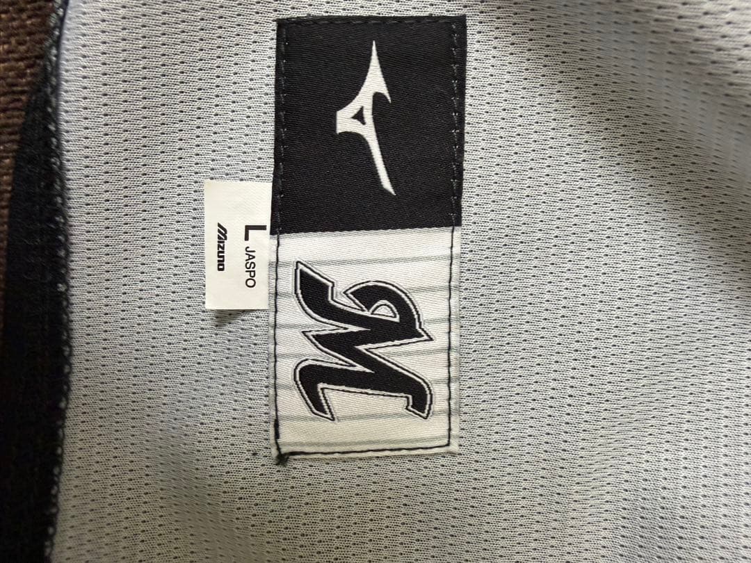 千葉ロッテマリーンズ　ブラックサマー　西川史礁 6 ユニフォーム Lサイズ