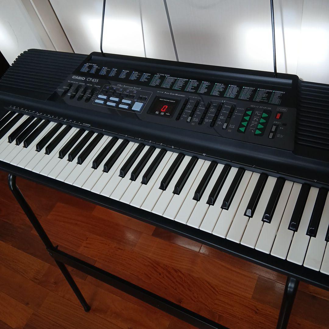 CASIO TONE BANK KEYBOARD　CT-655