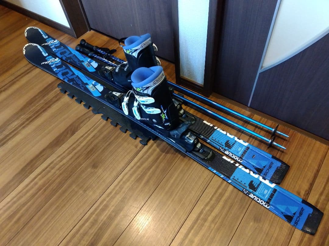 【ハイエンド】FISCHER/学生・メンズ用/スキーセット/メンテ・WAX済み✔