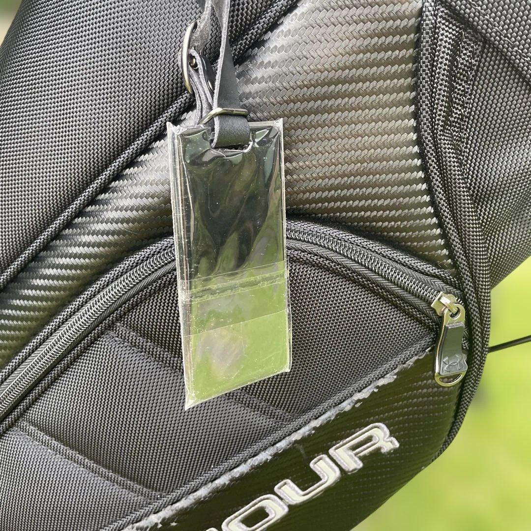 希少　アンダーアーマー　キャディーバッグ　ゴルフバッグ　ブラック