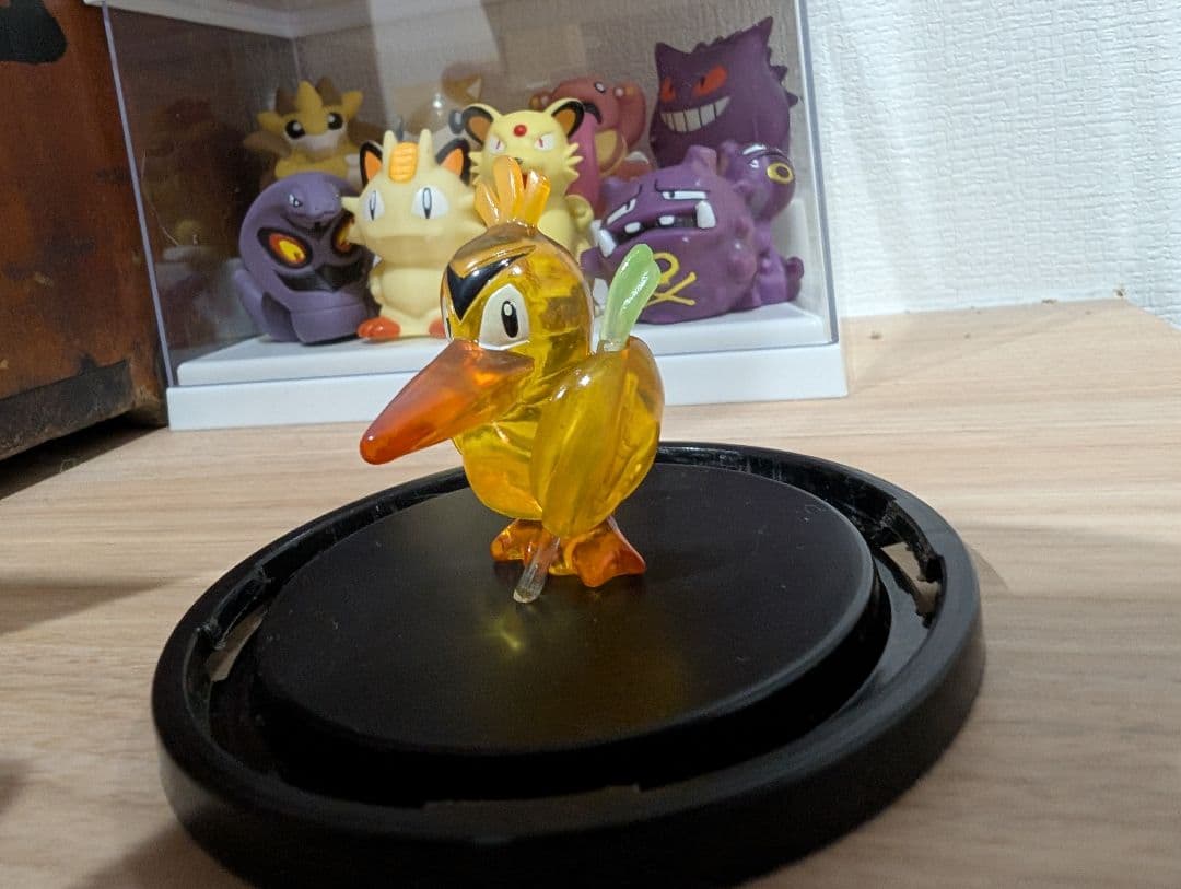 超美品 モンコレ初期 カモネギ クリアバージョン