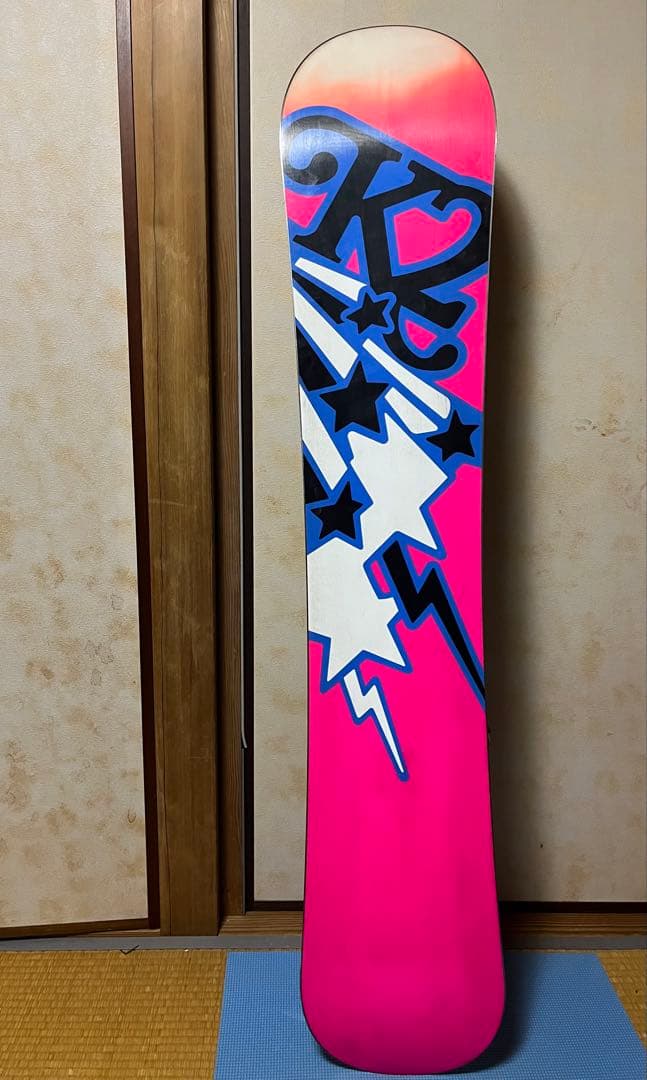 【メンテ済み】スノボ２点セット k2 skyla 143 FLOW ビンディング