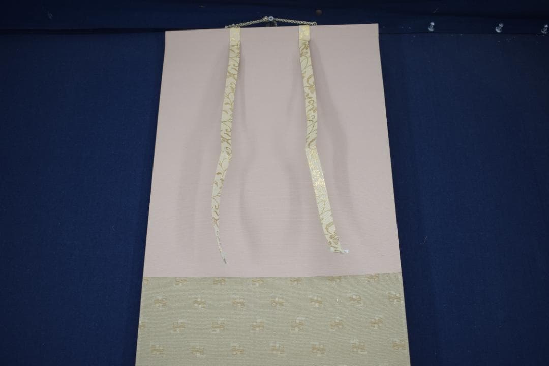 【真作】溝口雨塘/竹に雀図/掛軸☆宝船☆Y-496　　JM