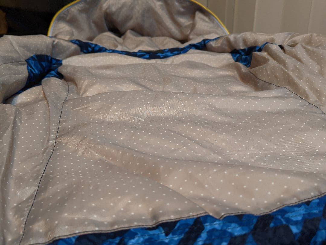 KAPPA GOLF　ダウンベスト　カッパ　総柄　フード　パーカー　ジャケット