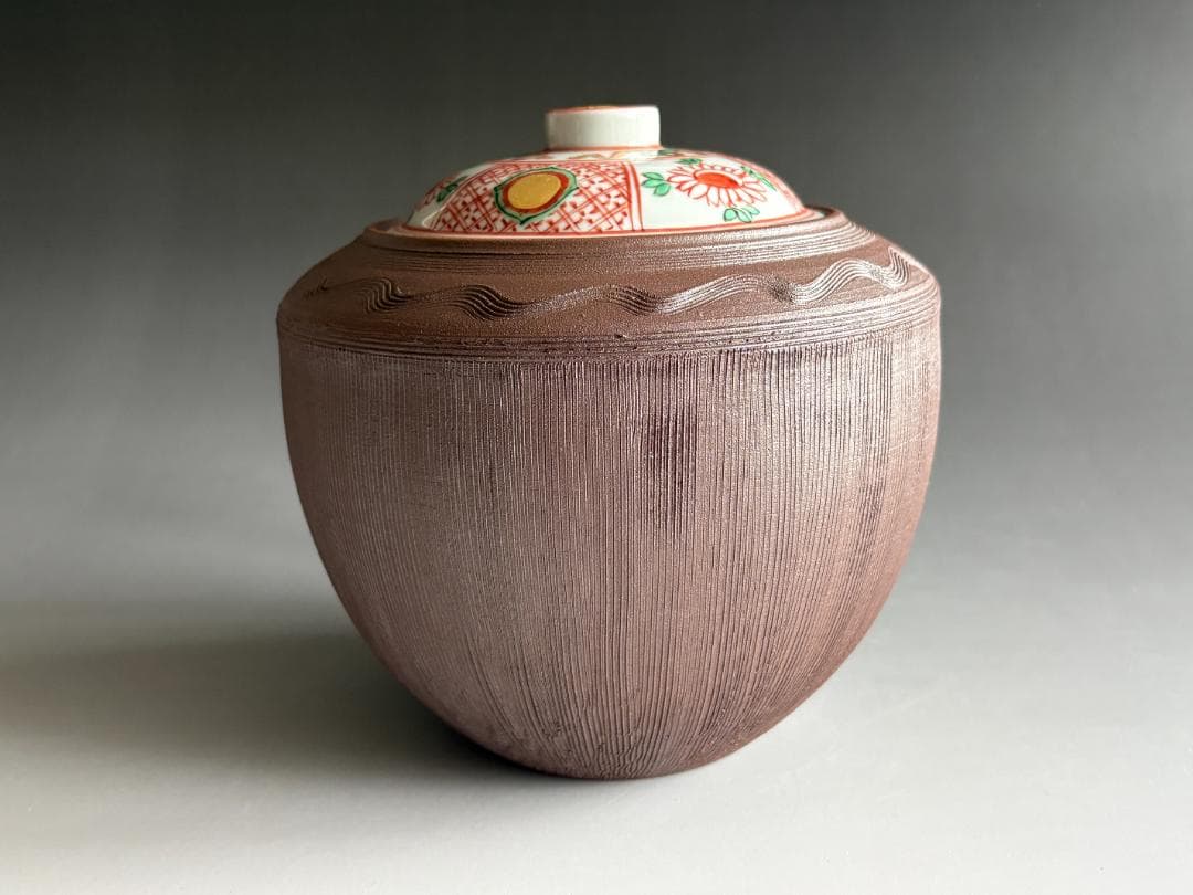 南蛮写　櫛目水指　尋牛斎書付　茶道具　表千家