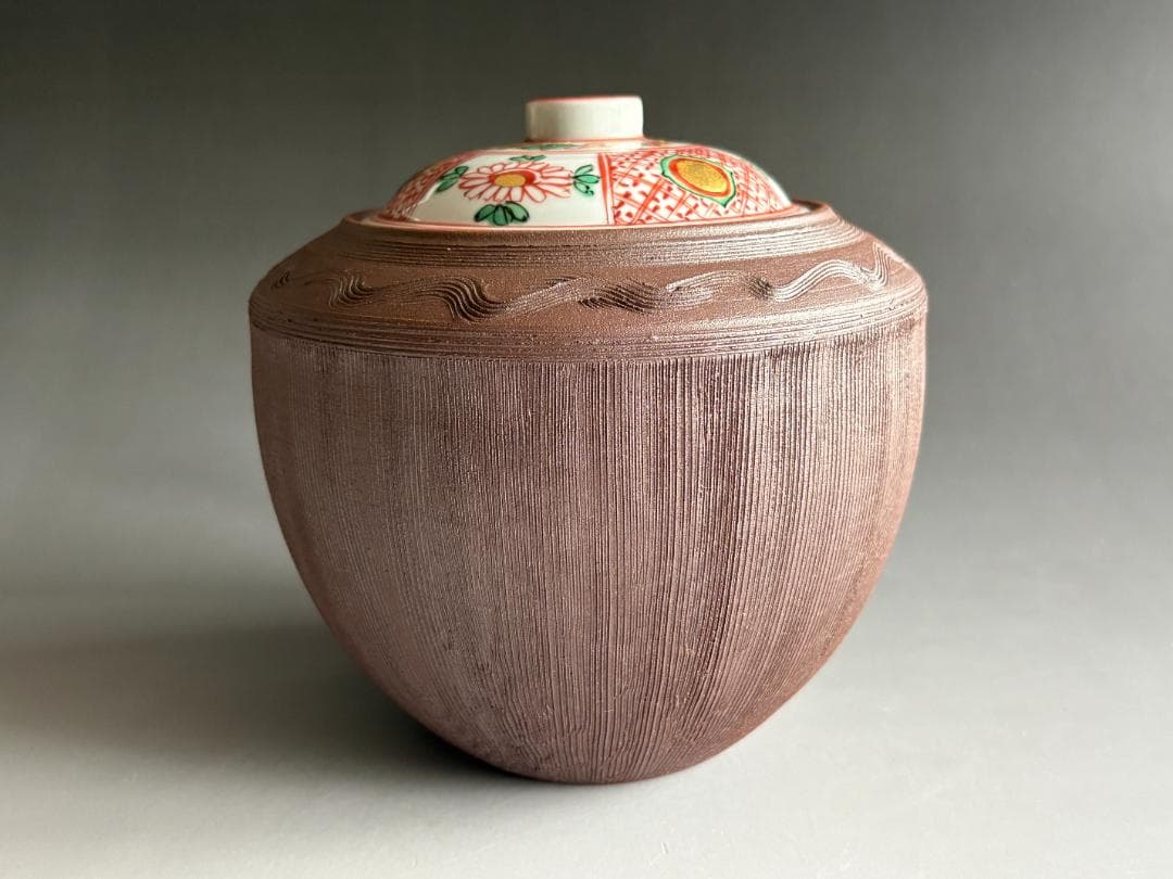 南蛮写　櫛目水指　尋牛斎書付　茶道具　表千家