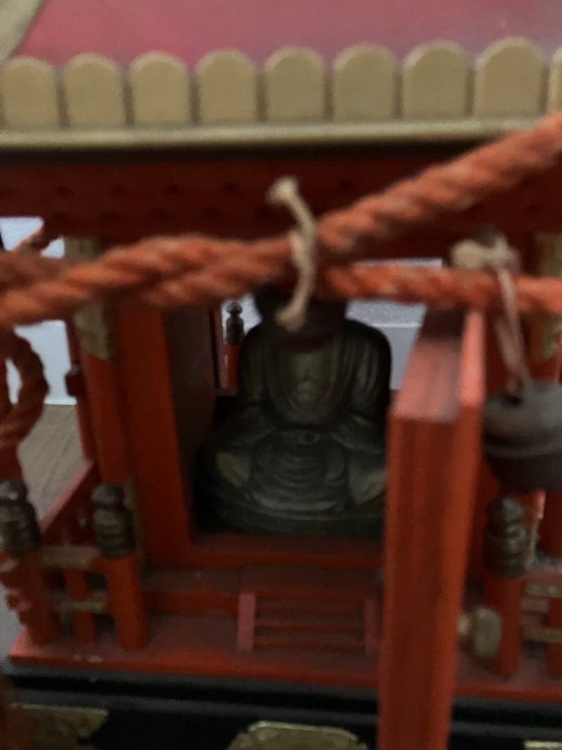 御神輿　飾り用ミニサイズ　ねさげしました