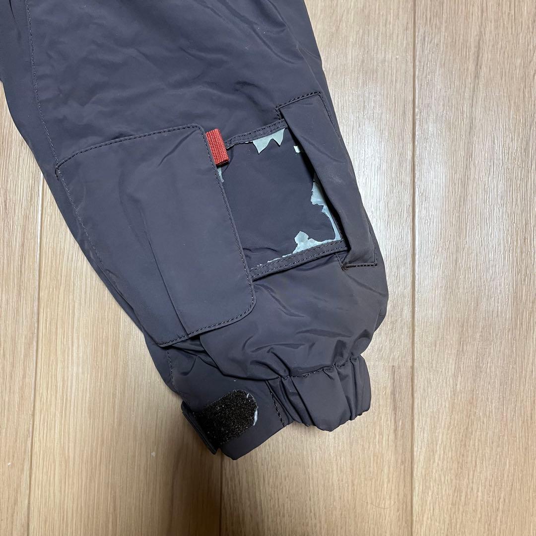 descente スキーウェア スノボーウェア　オレンジ　ブラウン　ブラック