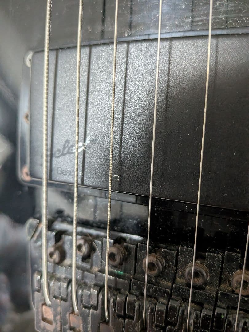 エレキギター メーカー不明　select by EMG ピックアップ搭載