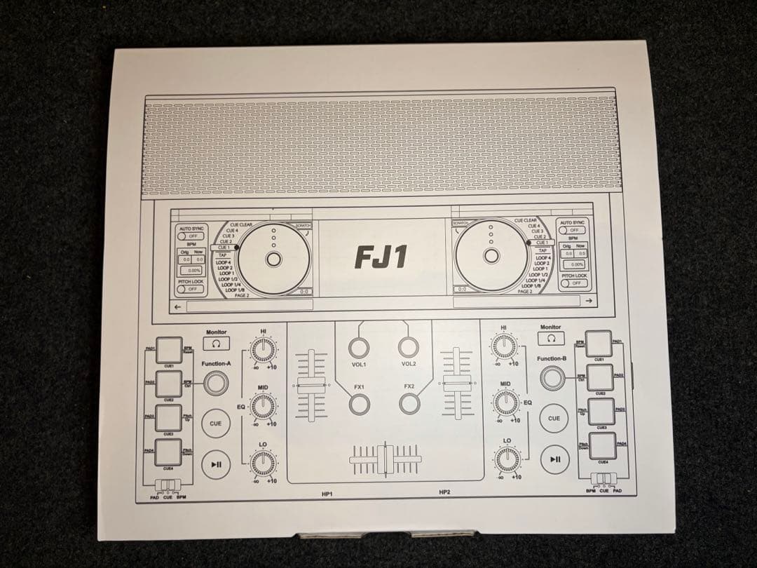 きりんたん(～1/7水)：【未開封】FJ1 DJコントローラー ブラック