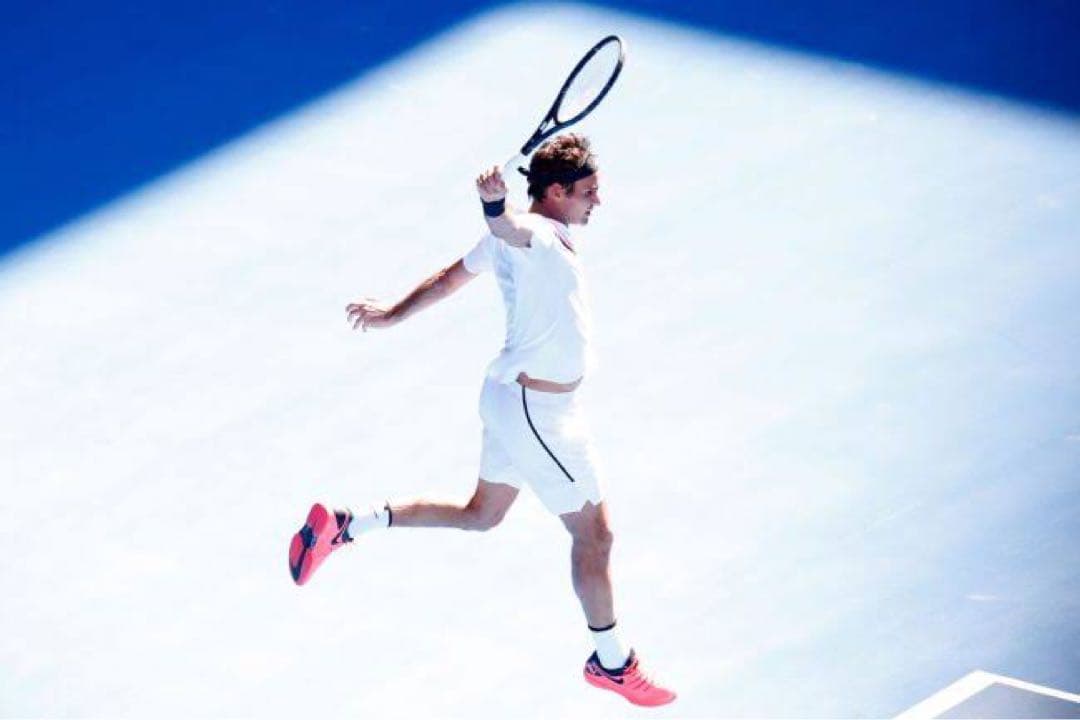 超希少 フェデラー着用NIKE 9Inch Court Flex Ace