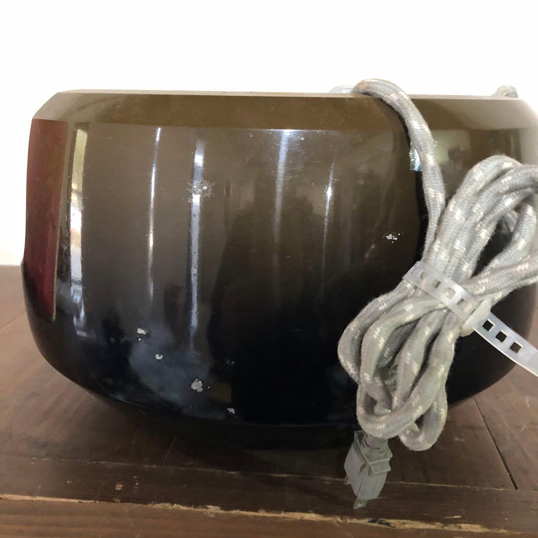 野々田商店 茶道用 風炉型電熱器 真塗 香焚き・風炉 茶道