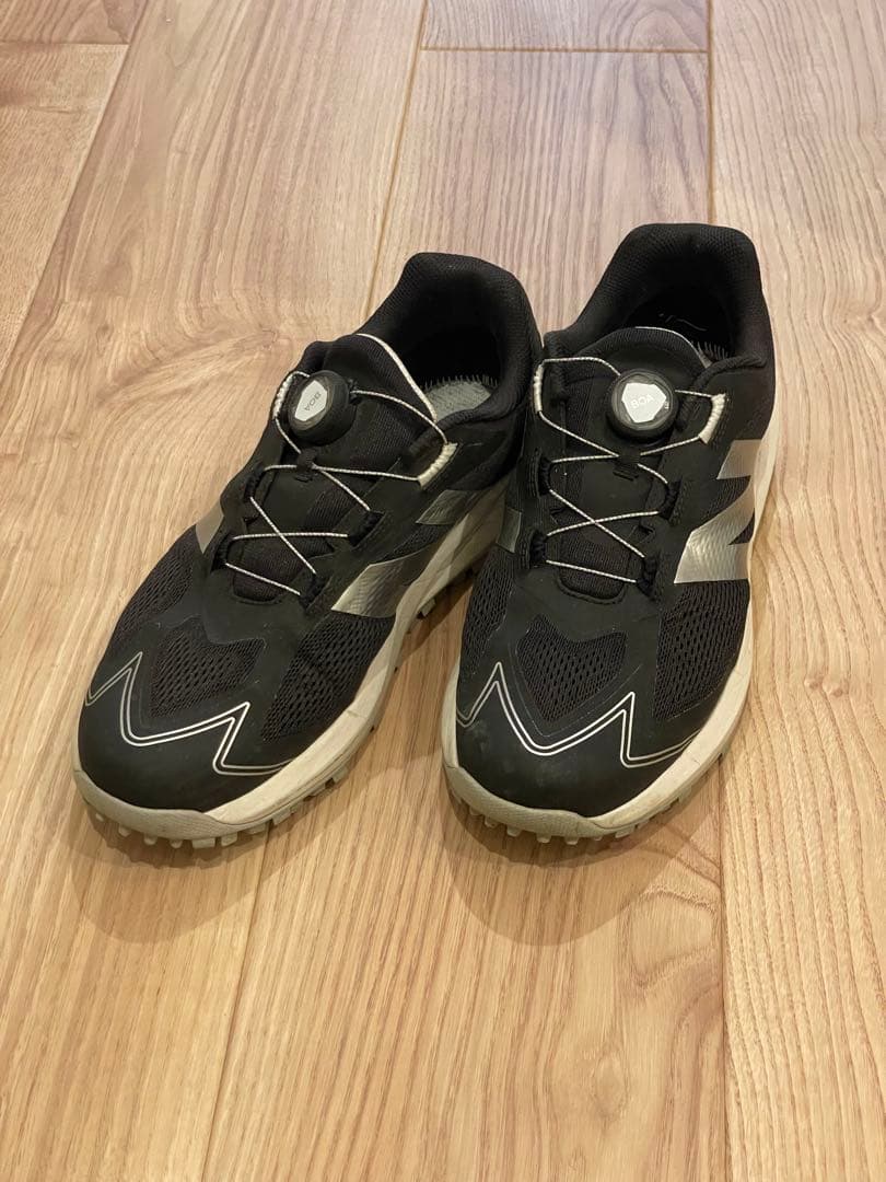 本日限定New Balance ゴルフシューズ ブラック　27.5