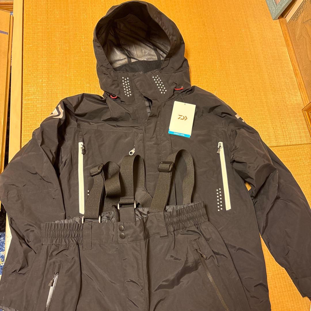 ダイワ DR-31109 レインマックスコンビアアップレインスーツ ブラック L