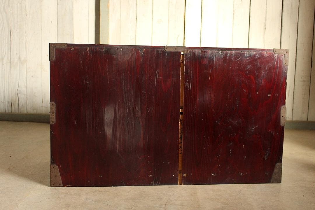 綺麗な時代庄内箪笥　抽斗2段