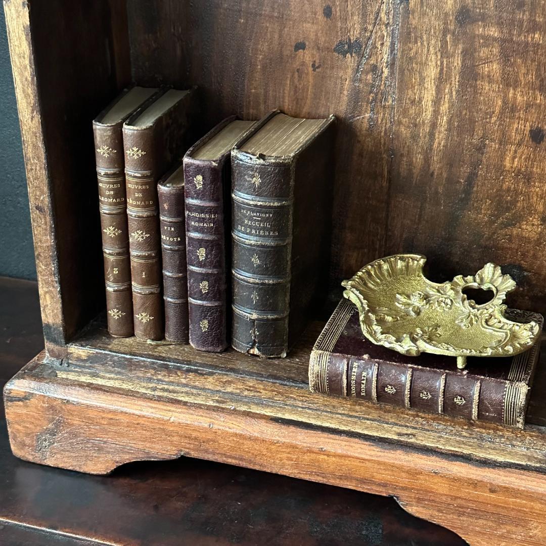 ★フランス　薔薇の模様　真鍮プレート　ロカイユ装飾　アンティーク