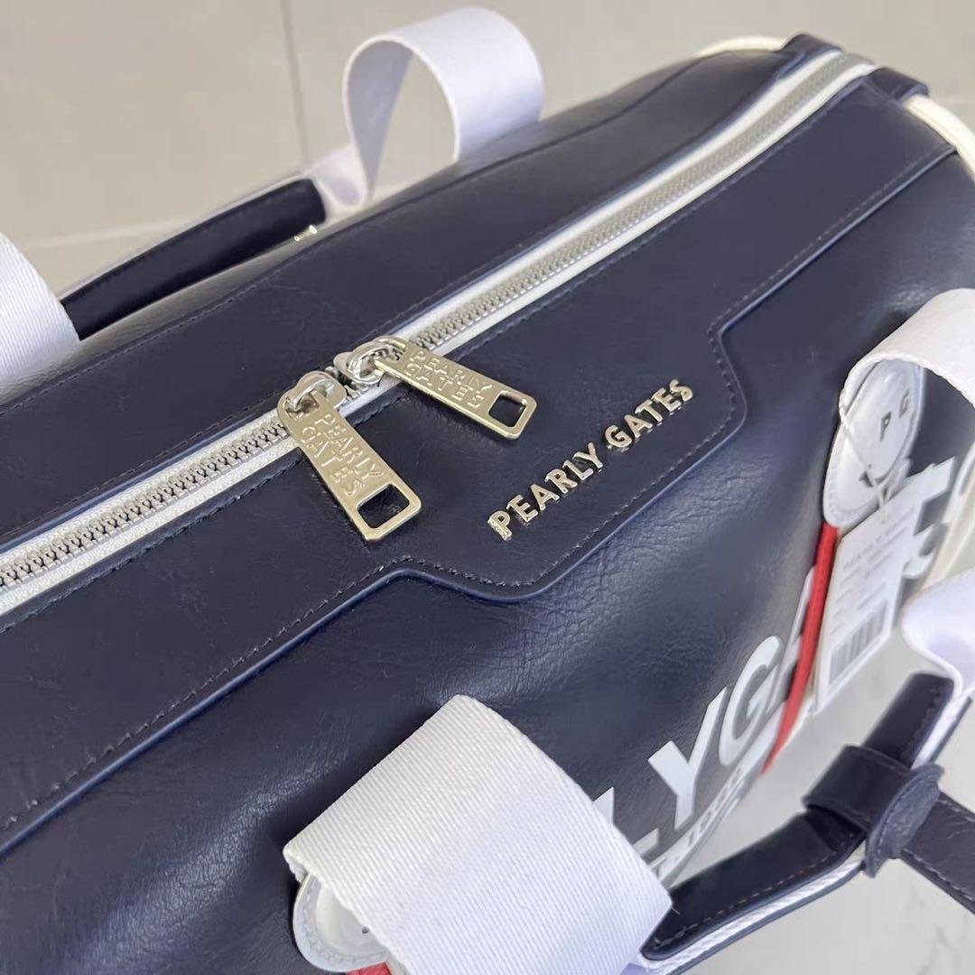 PEARLY GATES ダッフルバッグ ネイビー