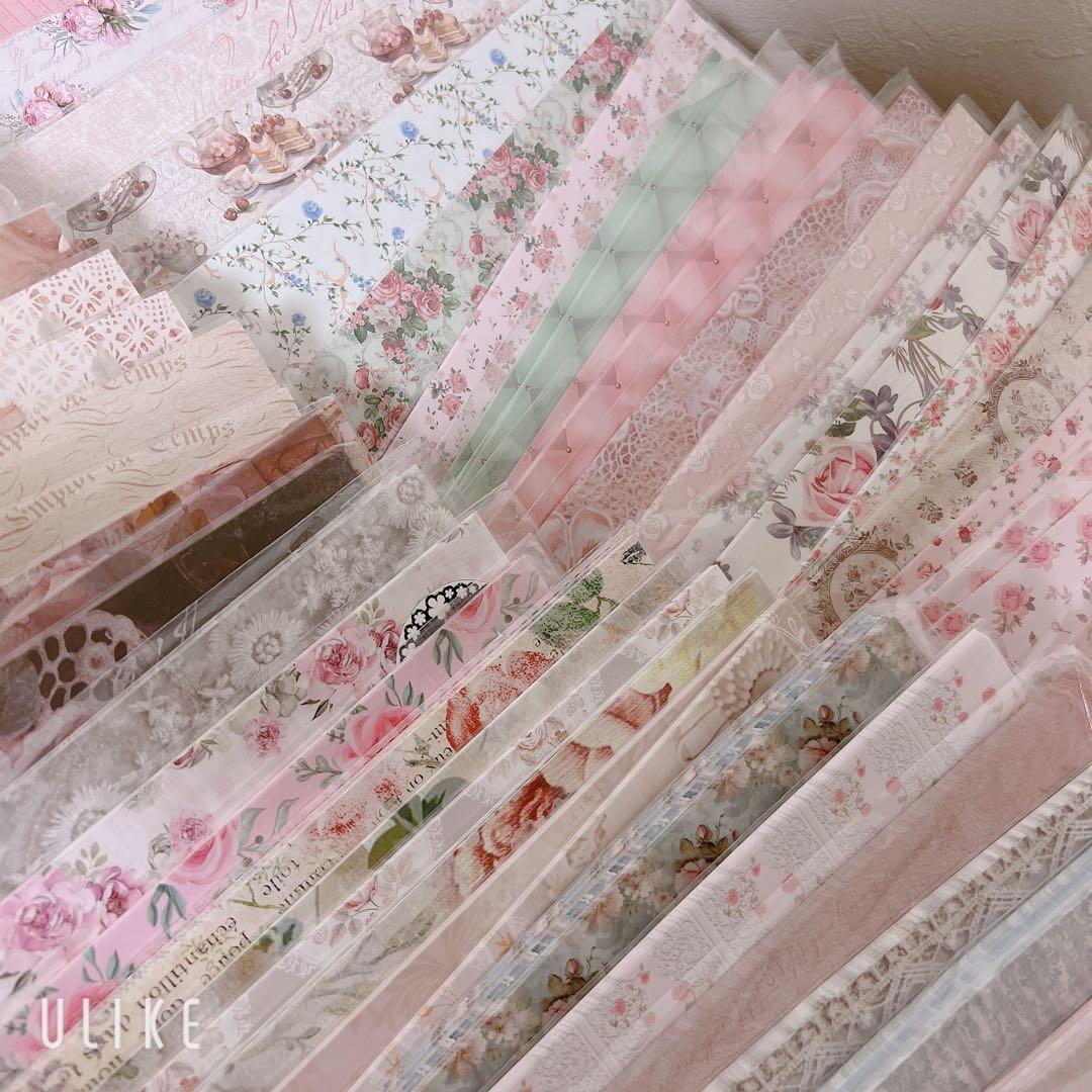 紙モノ コラージュ素材 デザペ デザインペーパー 大量 まとめ売り