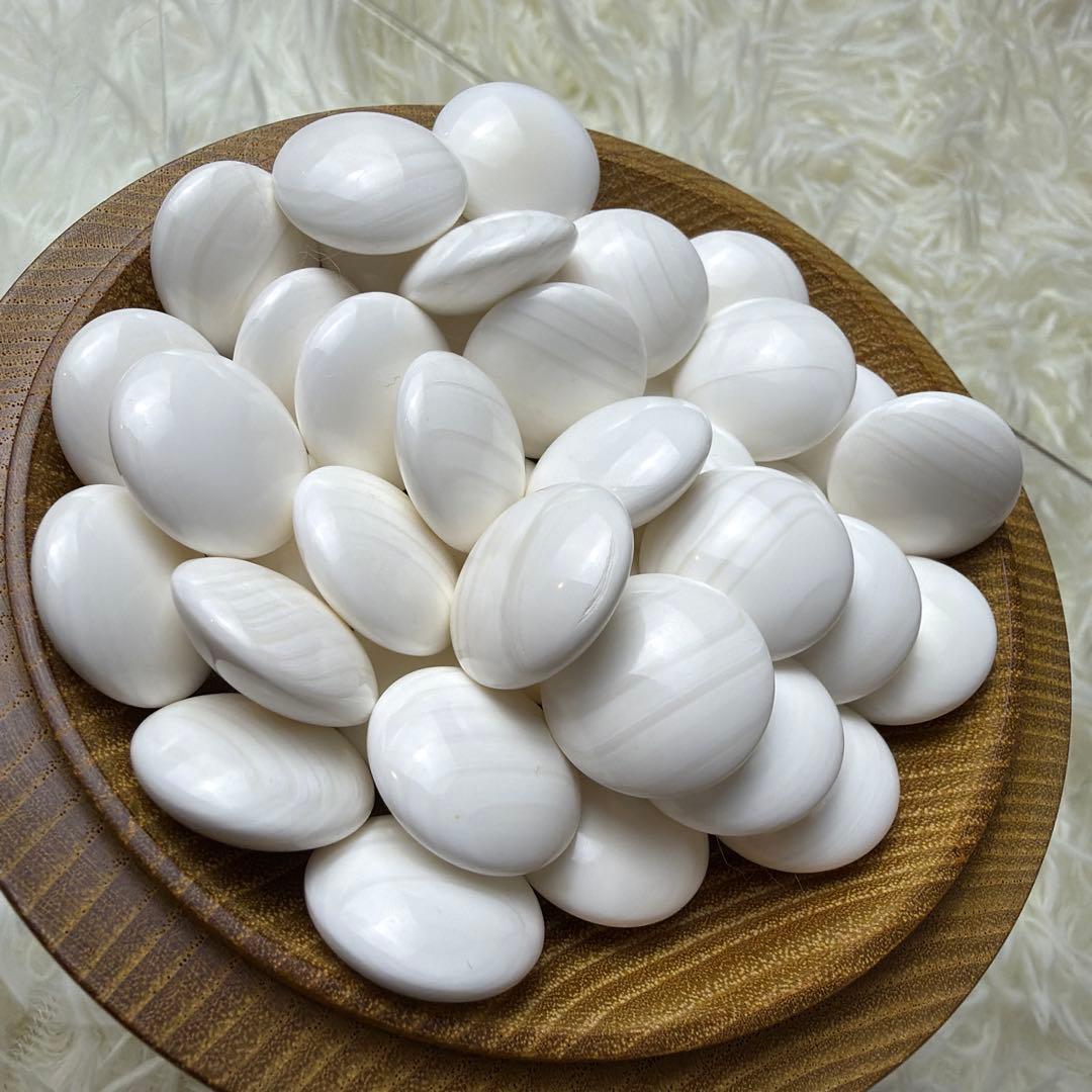 希少特厚 囲碁 碁石 本蛤碁石 那智黒碁石 碁笥 一套　桐箱入り 碁石セット