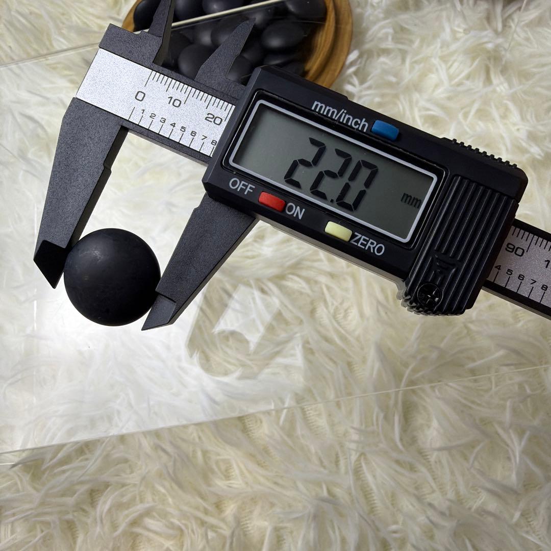 希少特厚 囲碁 碁石 本蛤碁石 那智黒碁石 碁笥 一套　桐箱入り 碁石セット