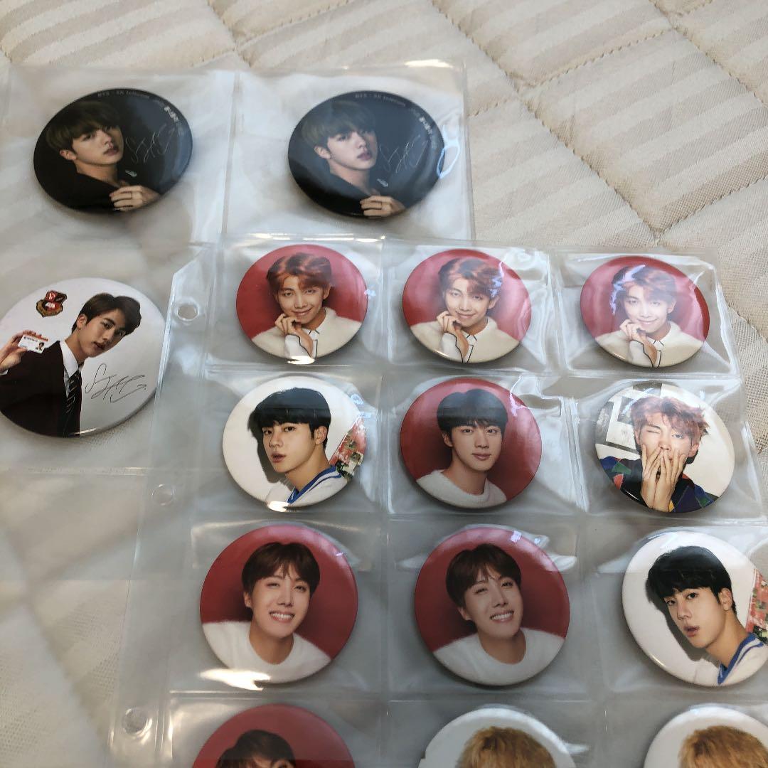 BTS  缶バッジ　109 テレコム　V ジョングク　ジミン　ジン　RM ホソク
