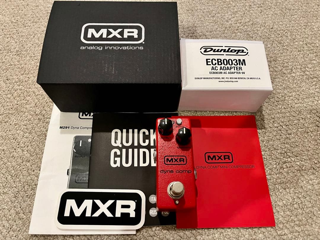 【新品同様】MXR Dyna Comp Mini M291M