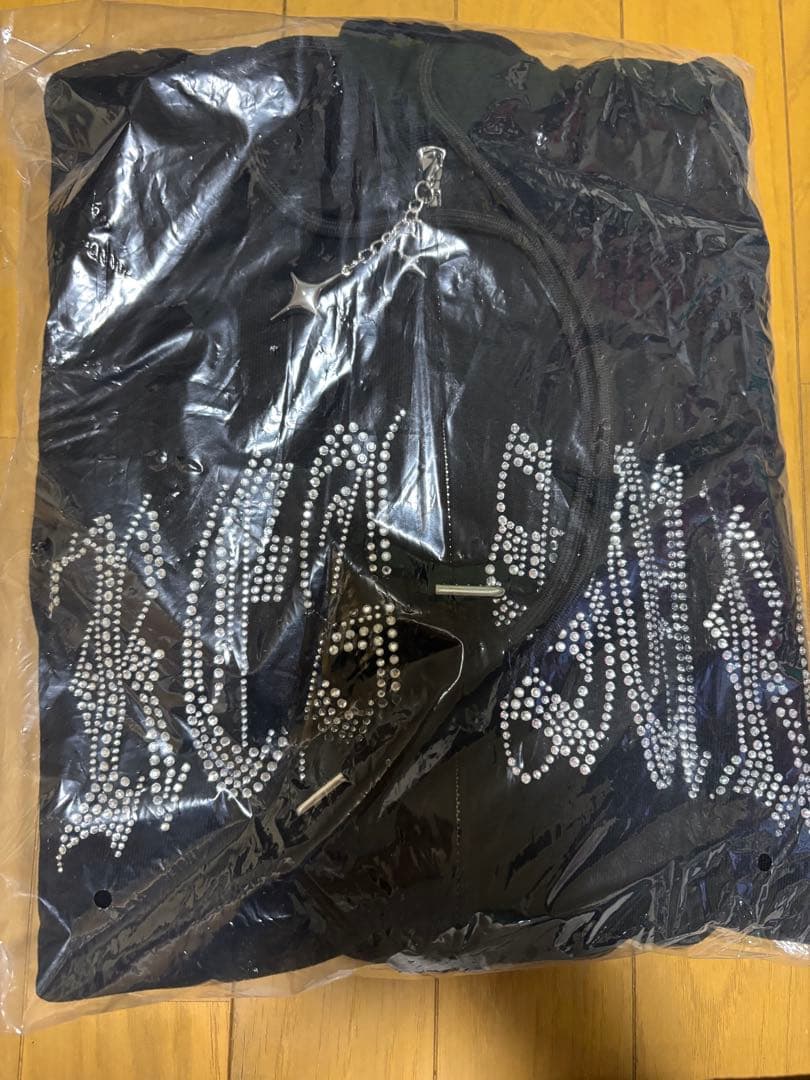 TREASURE ジップアップフーディー Lサイズ 黒