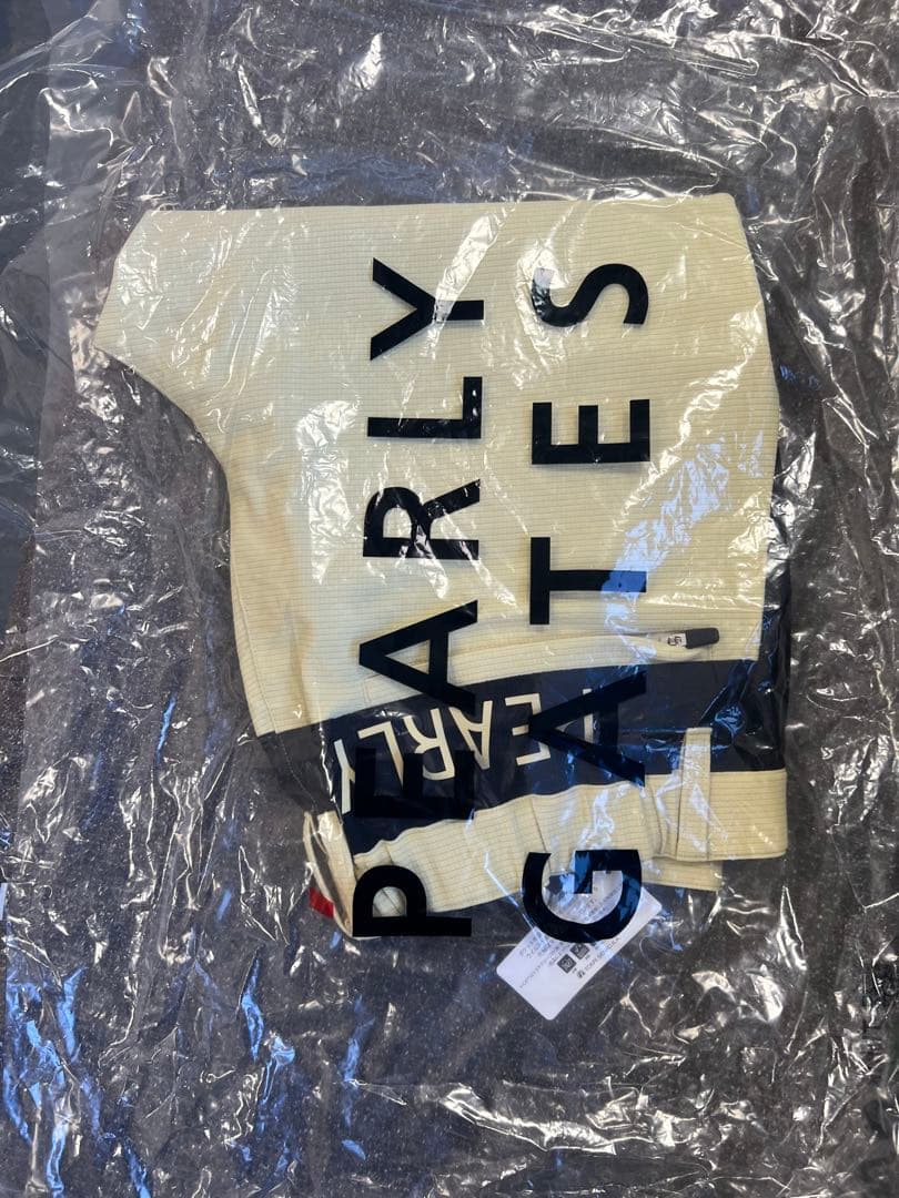 PEARLY GATES ゴルフパンツ MLG 198 クリーム色サイズ5