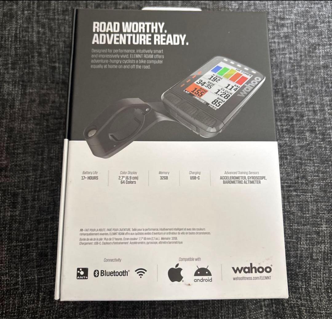 Wahoo ワフー エレメントローム WFCC6 GPSサイクルコンピューター