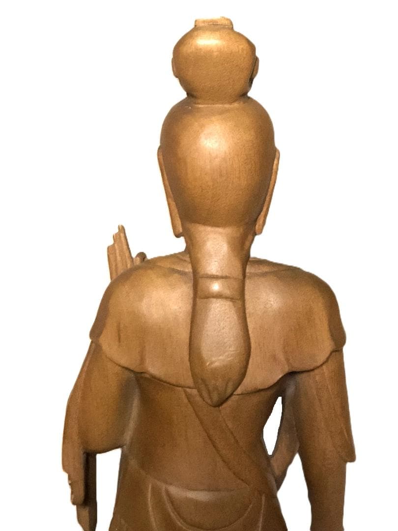 【 春山作 聖観音菩薩立像 】　一木造　高さ64ｃｍ