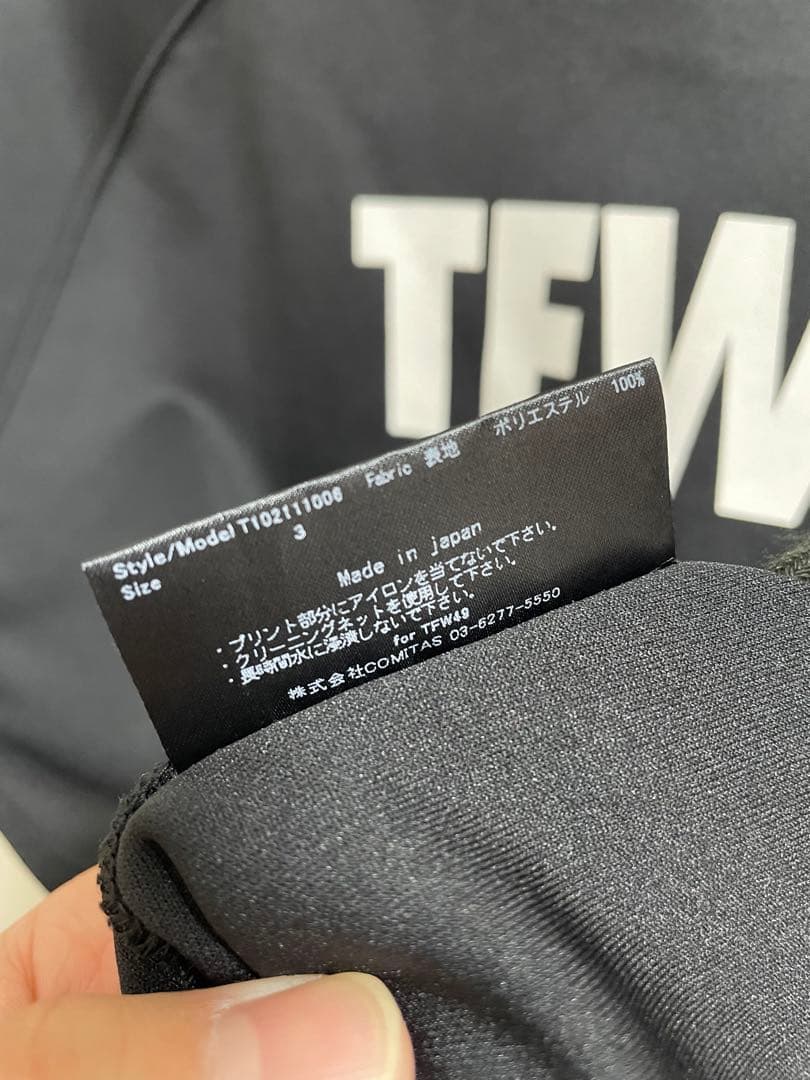 【美品】TFW49 モックネックT