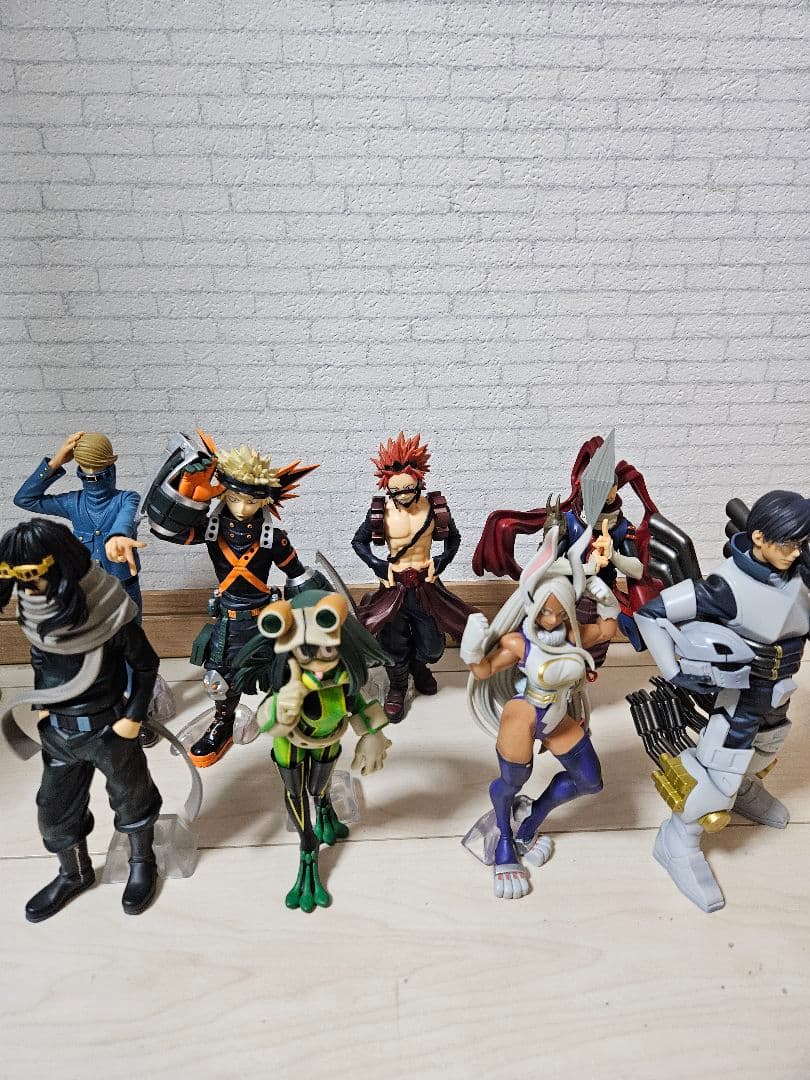 僕のヒーローアカデミア　一番くじ　フィギュア 8体セット