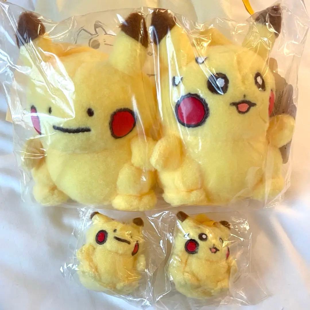 韓国限定　メタモンは変身中　ぬいぐるみ　カプセルマンション　ポケモン　ピカチュウ