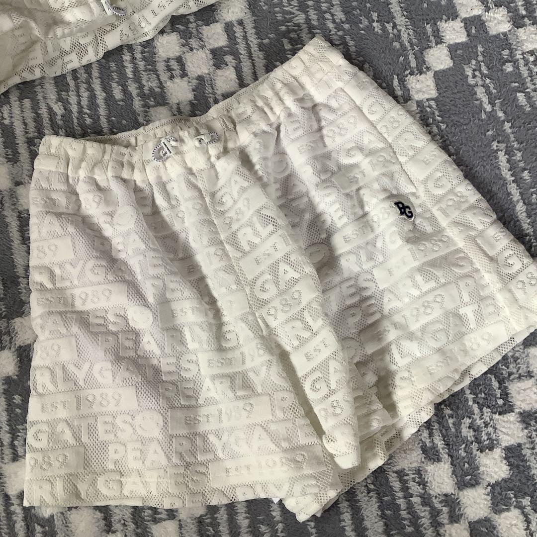 パーリーゲイツ　メッシュニコちゃんセットアップ