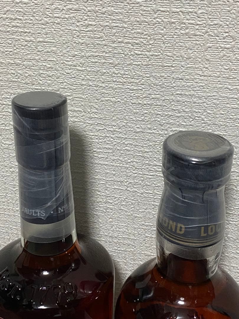 希少 ウイスキー ボウモア 15年 & ロッホローモンド 水楢 12年