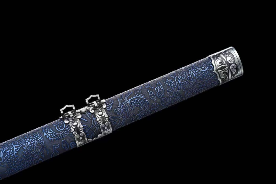 独自型開唐刀装具【ブルーストーム】武具　刀装具　日本刀　模造刀 居合刀 横刀