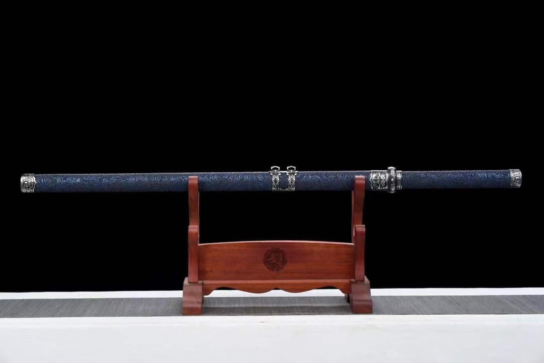 独自型開唐刀装具【ブルーストーム】武具　刀装具　日本刀　模造刀 居合刀 横刀