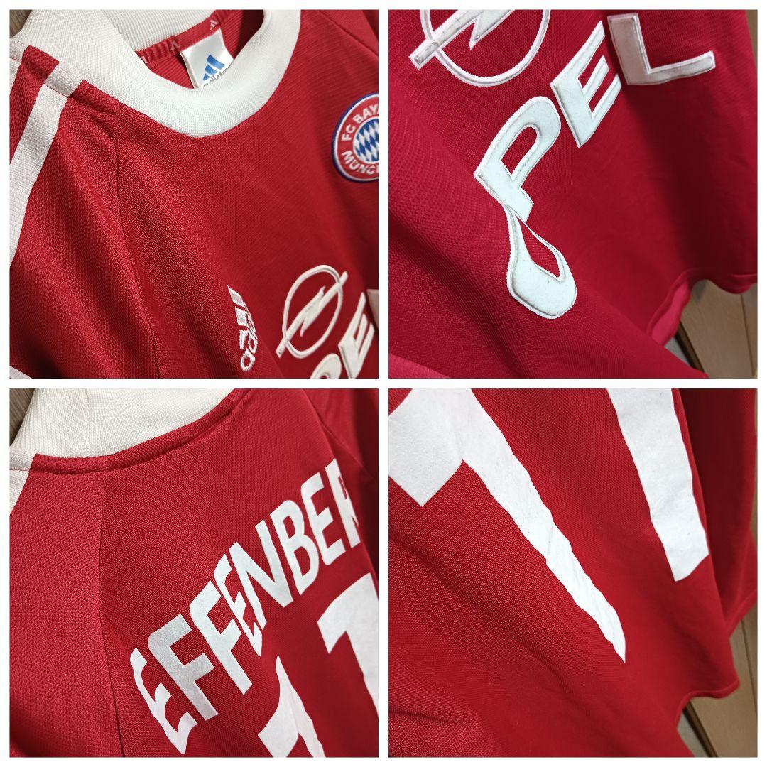 バイエルン・ミュンヘン エッフェンベルク ユニフォーム 01/02CLホーム O