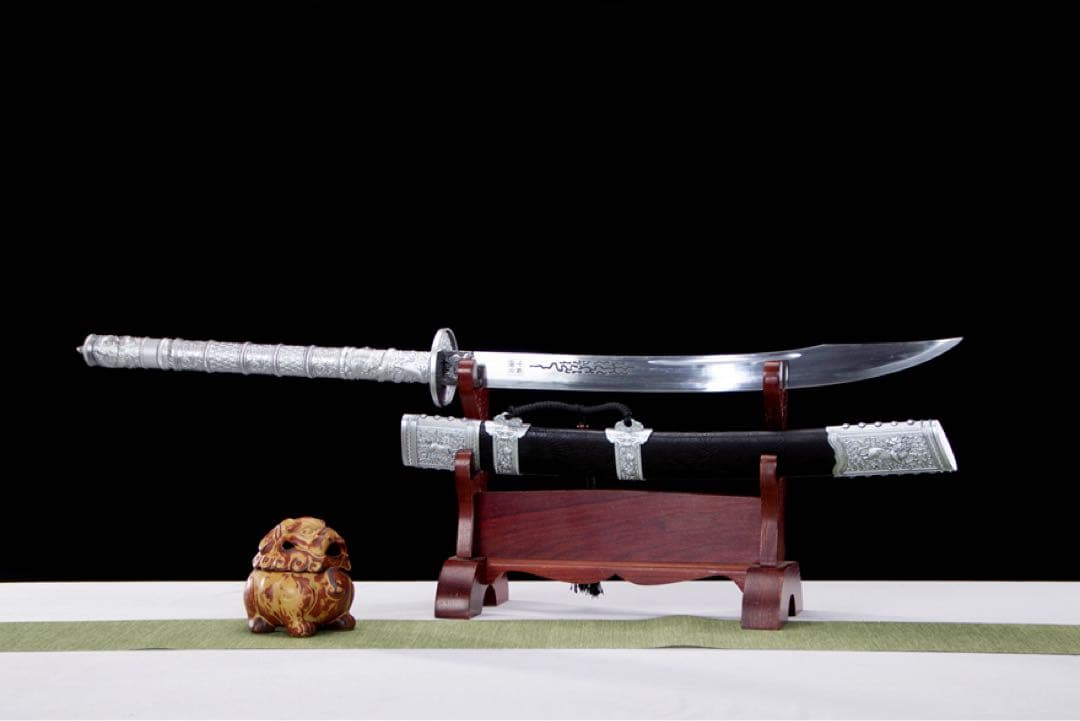 キリン宝刀-マンガン鋼 模造刀 居合刀 武士道 武具 漢剣 手鍛造打