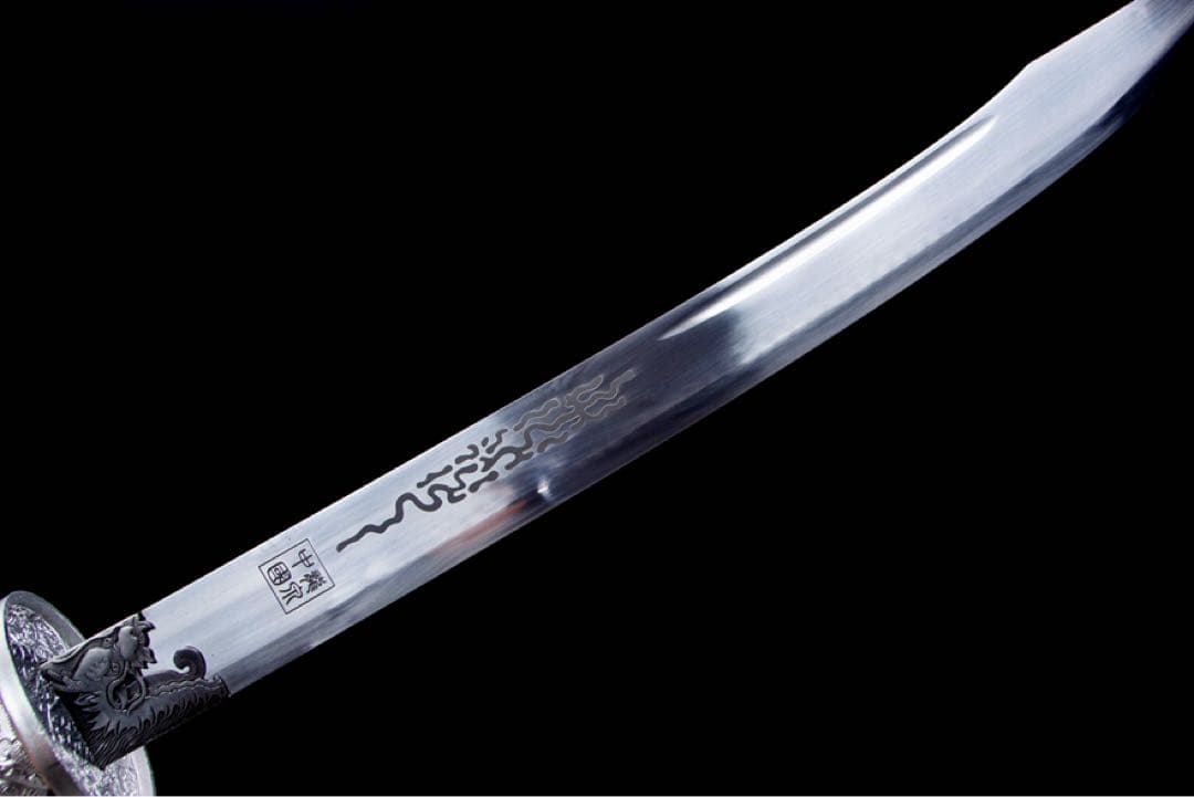 キリン宝刀-マンガン鋼 模造刀 居合刀 武士道 武具 漢剣 手鍛造打