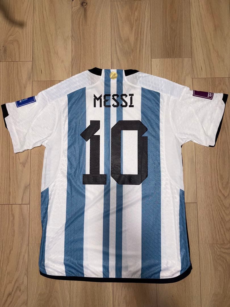 2022年　ワールドカップ　アルゼンチン代表 メッシ 10番 シャツ